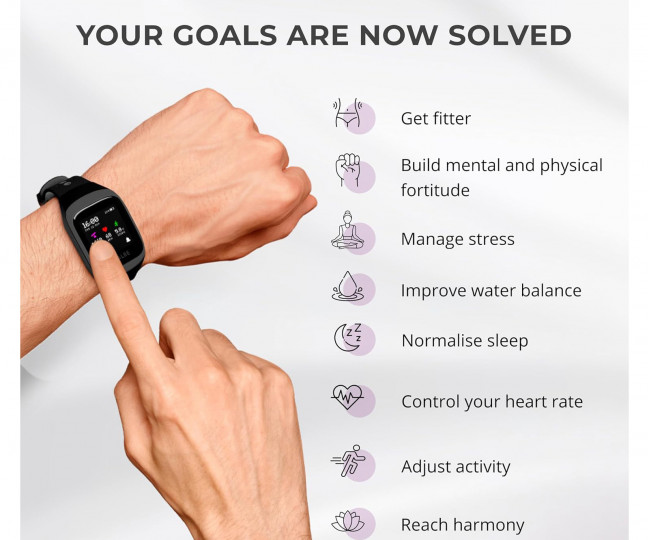 Фитнес-браслет HEALBE GoBe3 Gray